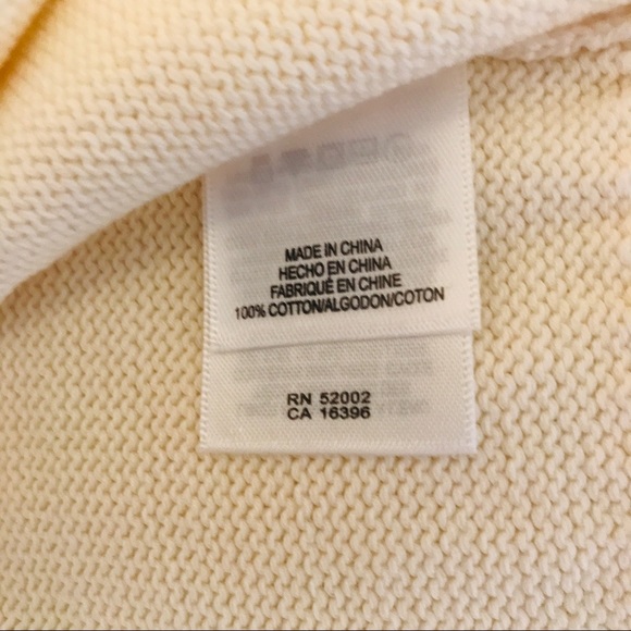 Liz Claiborne 100% cotton long sleeve sweater - Picture 4 of 11